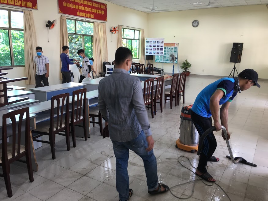 tổng vệ sinh trường học